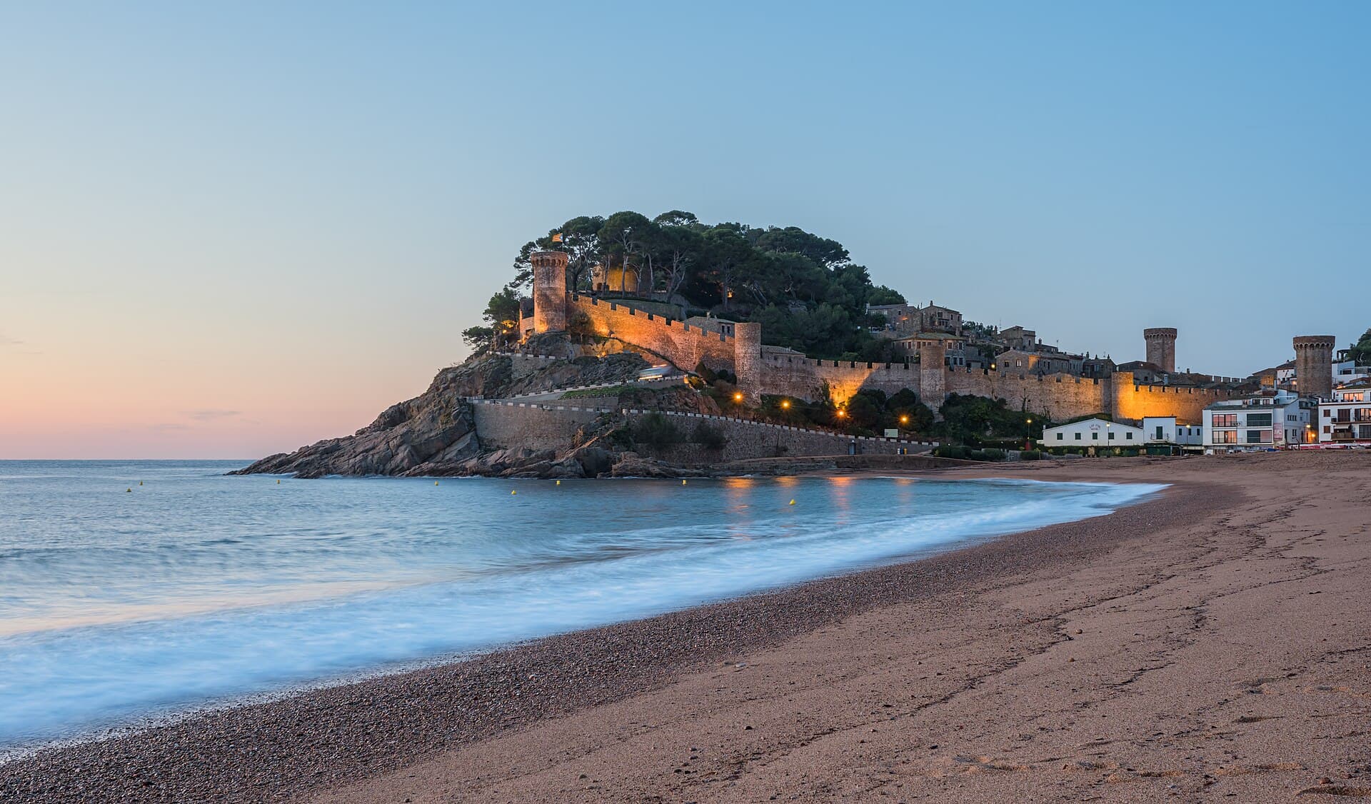 Tossa de Mar met de oude vesting