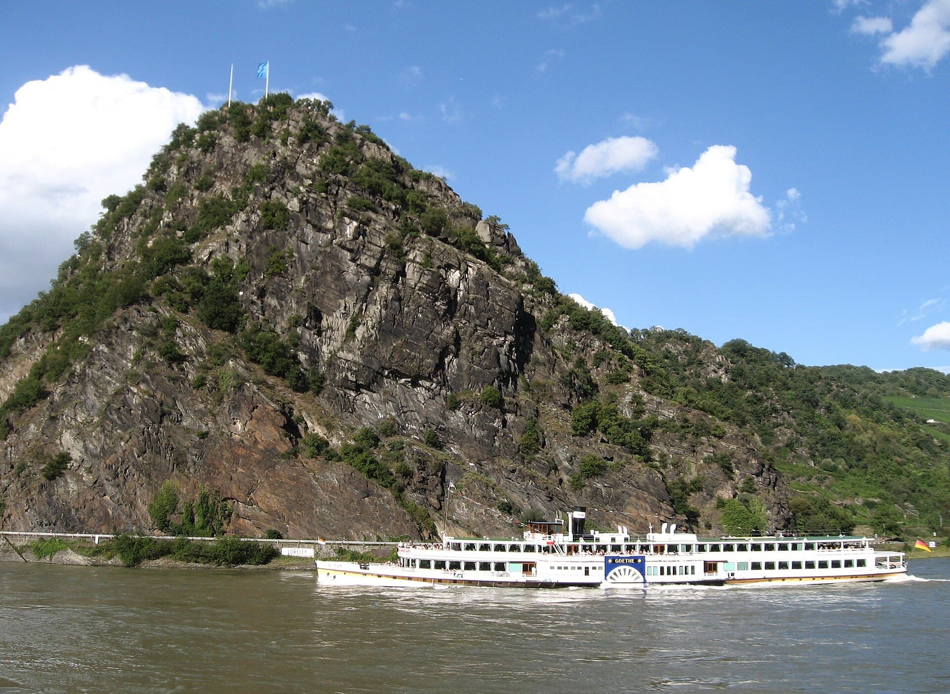 De Rijn bij de Loreley