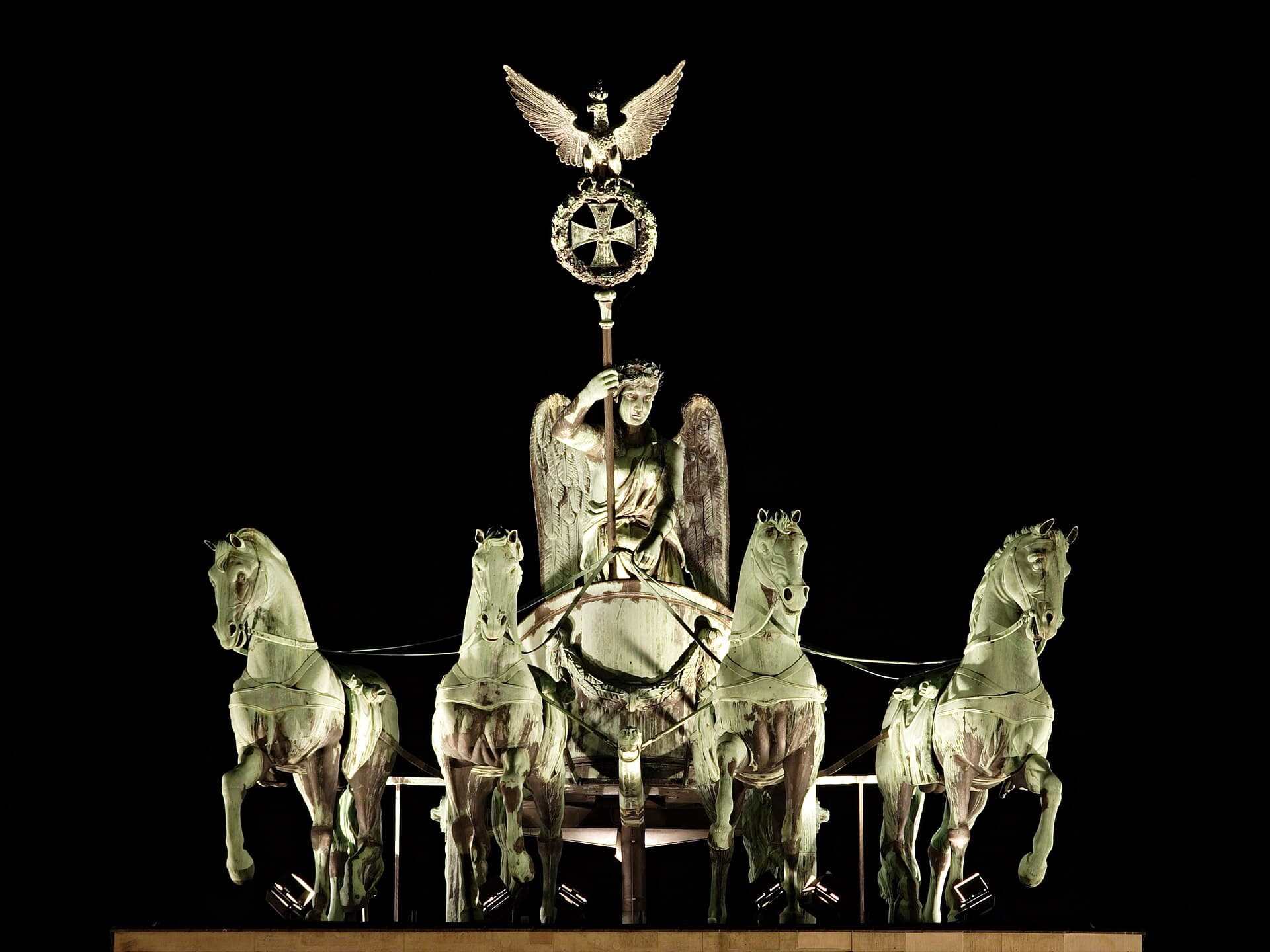 De Brandenburger Tor in Berlijn