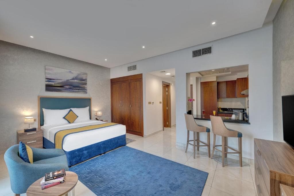 Suha Park Hotel Apartments Waterfront  Al Jaddaf foto 2