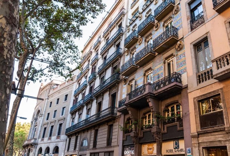 Ramblas Hotel Barcelona foto 1