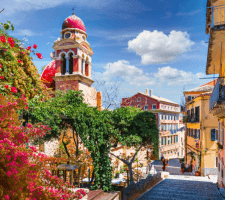 Corfu-stad vacation photos