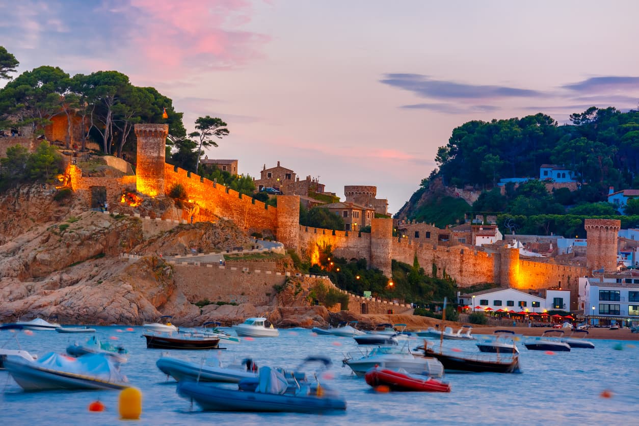 Tossa de Mar vacation photos